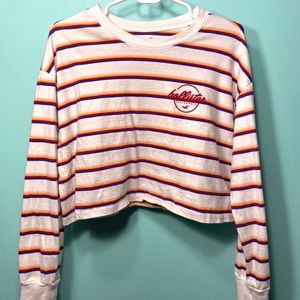 Hollister cropped long sleeve